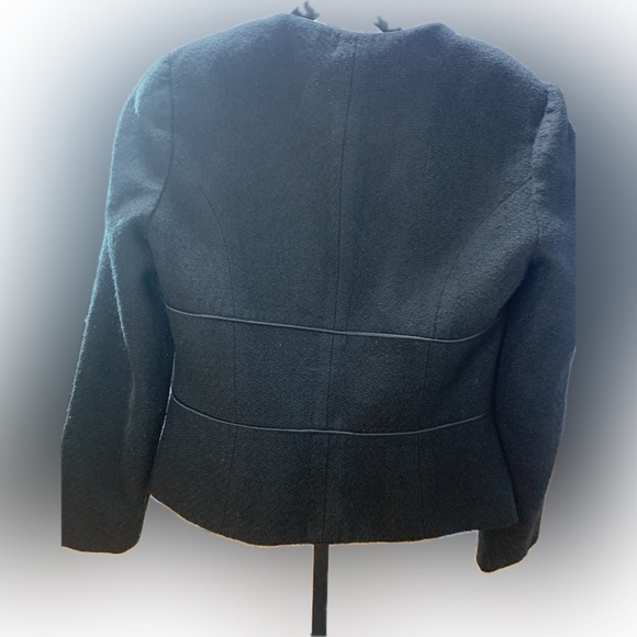 Vintage Women’s Talbots Classic Blazer Black Buttons Size 6 - Picture 4 of 5